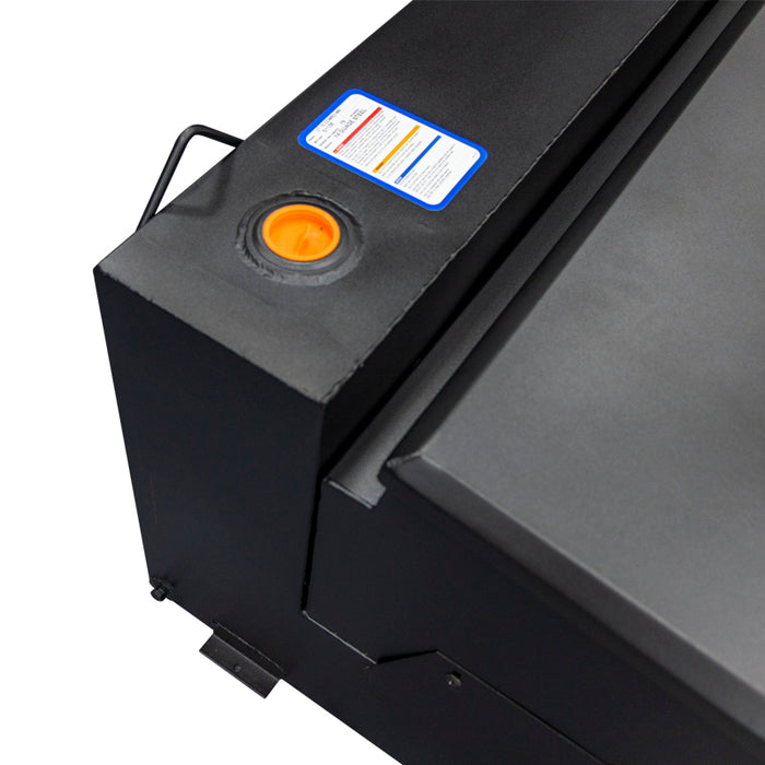 UWS Matte Black 75-Gallon Steel-Aluminum Combo Transfer Tank Model ST-75-COMBO-MB