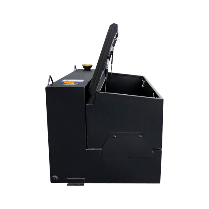 UWS Matte Black 75-Gallon Steel-Aluminum Combo Transfer Tank Model ST-75-COMBO-MB