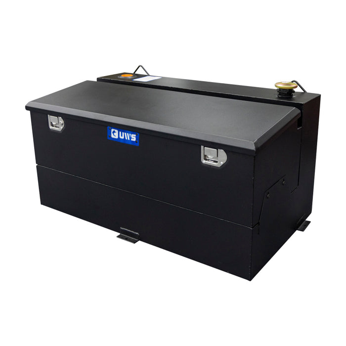 UWS Matte Black 75-Gallon Steel-Aluminum Combo Transfer Tank Model ST-75-COMBO-MB