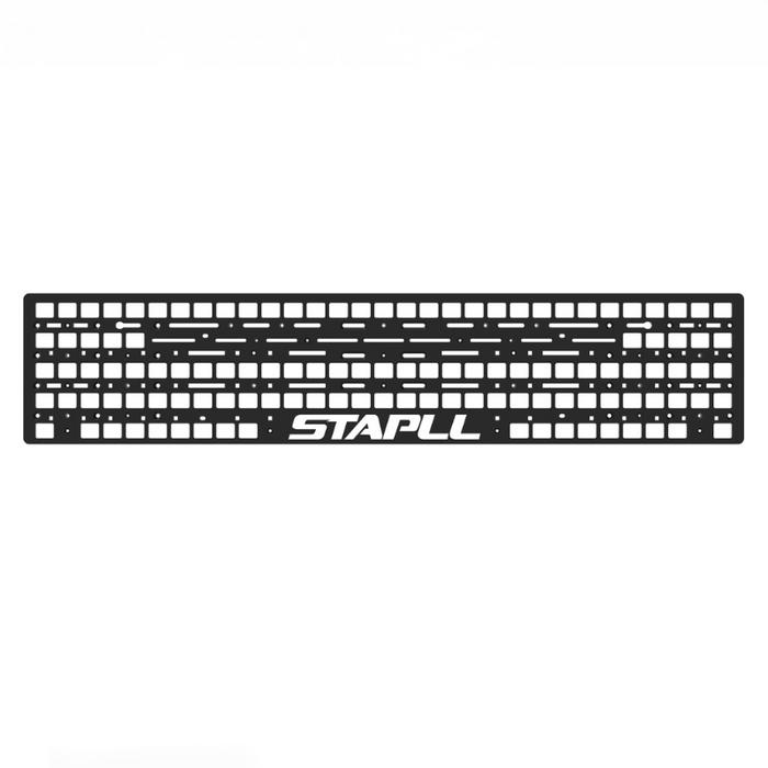 STAPLL Molle Panel 48in x 10" Model STPL-4810-MP-BLK-WO