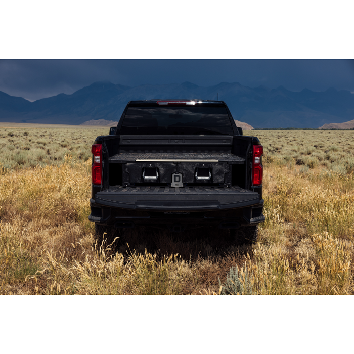 DECKED Chevrolet Silverado 1500 LD or GMC Sierra 1500 Limited Truck Bed Storage System & Organizer 2019 8' 0" Bed Model XG5