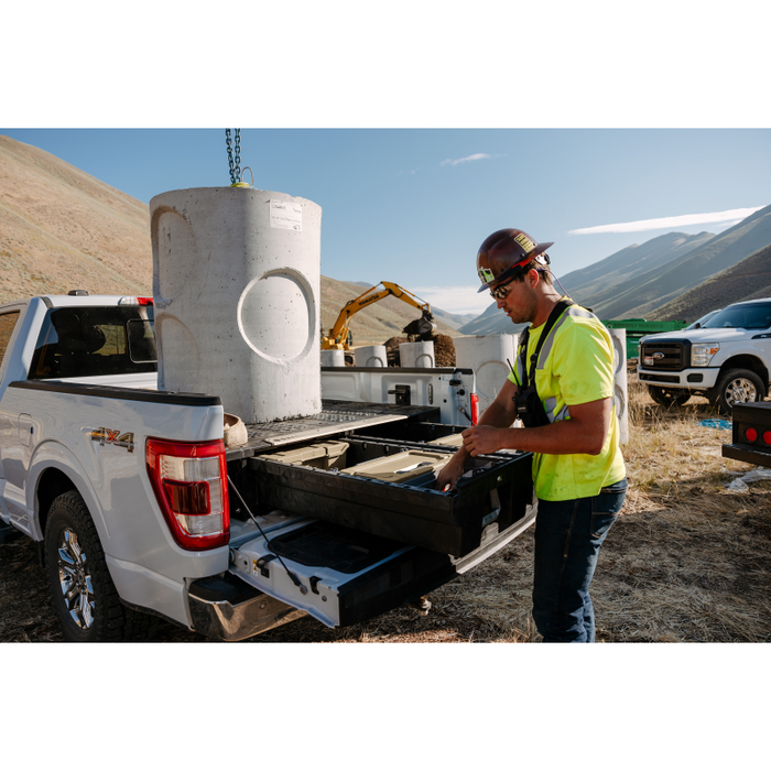 DECKED Ford F250/F350 Super Duty Truck Bed Storage System & Organizer 2017 - Current 6' 9" Bed Model XS3