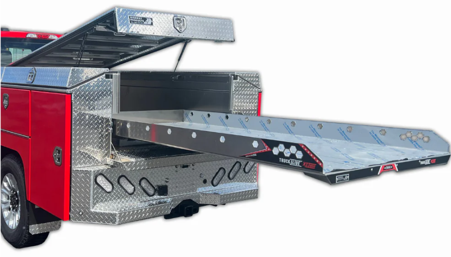 Service Body Back Rack Service Body Equipment — Elite Truck