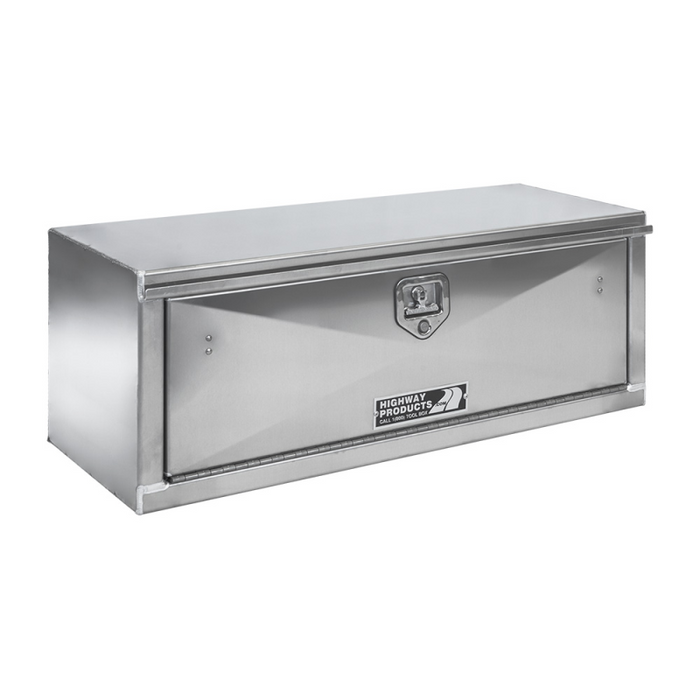 Highway Product 48 X 24 X 24 Underbody Box Smooth Aluminum Single Drop Door Model 0112-006