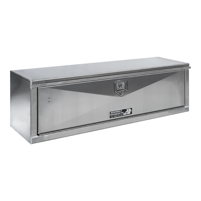 Highway Product 60 X 18 X 18 Underbody Box Smooth Aluminum Single Drop Door Model 0112-007