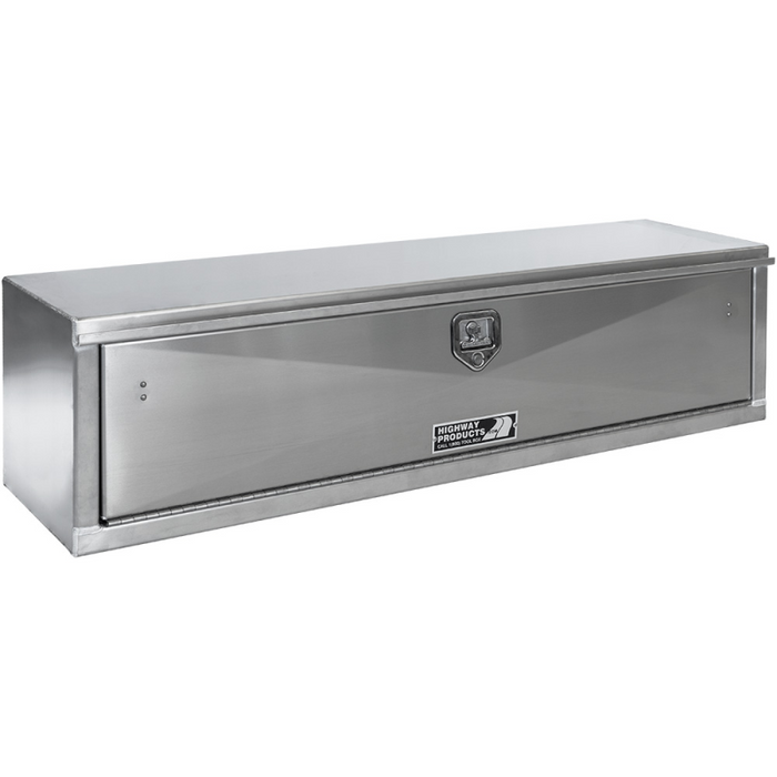 Highway Product 72 X 18 X 18 Underbody Box Smooth Aluminum Single Drop Door Model 0112-009