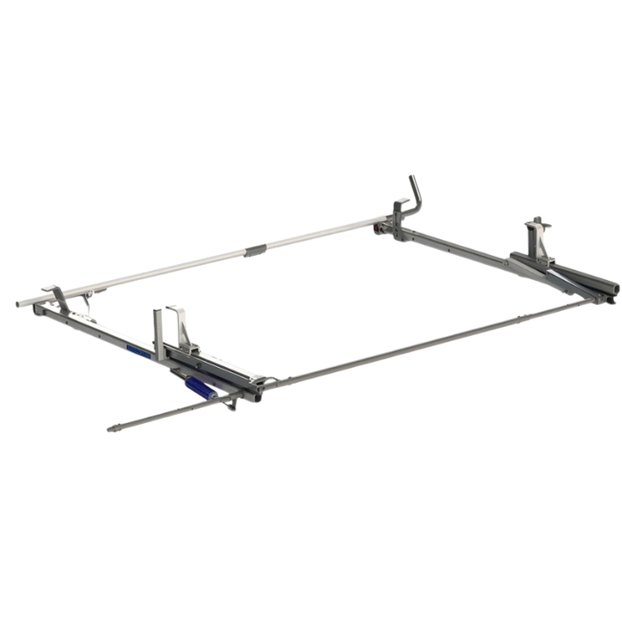 Prime Design ErgoRack Clamp-Rotation 3 Crossbar Rack, Low Roof For Ford Transit, 78 In Crossbars Model CR3-FT-78-M