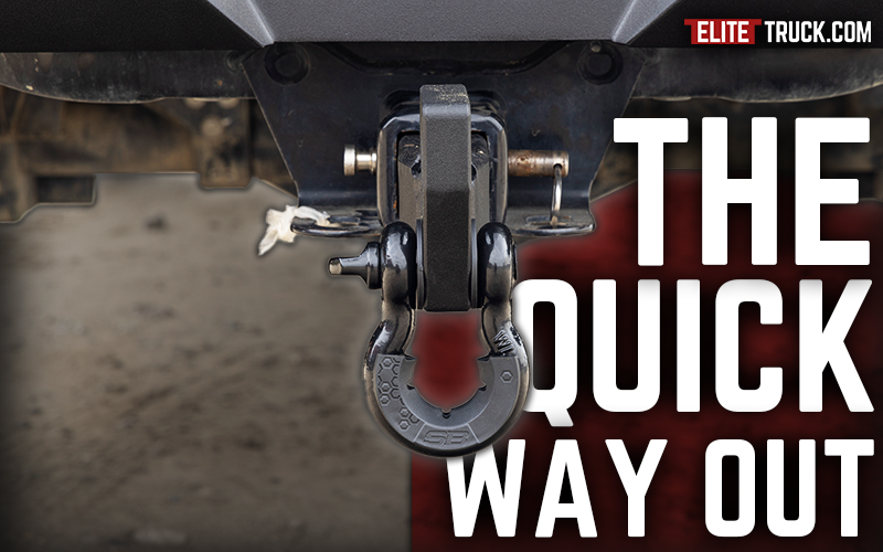 Transforms Your Hitch into a Recovery Point