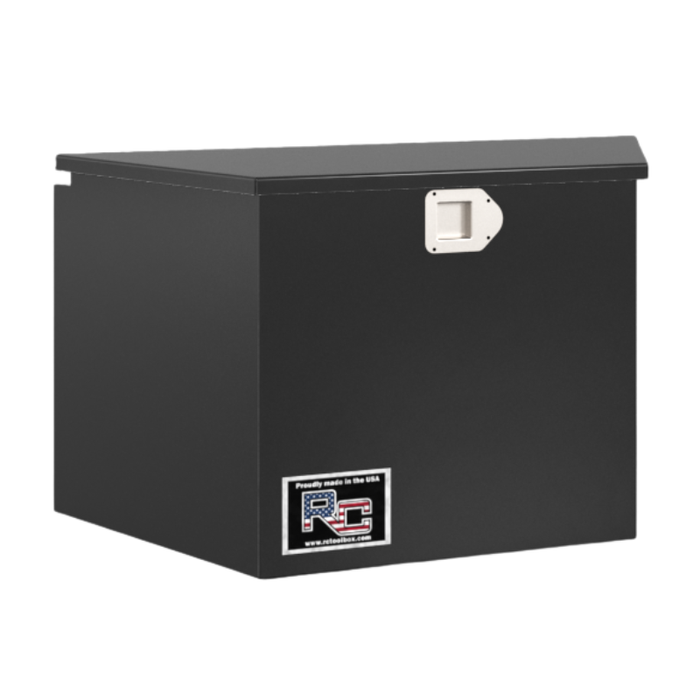 RC Industries T-Series Trailer Tongue Box 36x20x16 .08 Diamond Bright Aluminum Gloss Black Model TV362016.VGNW2
