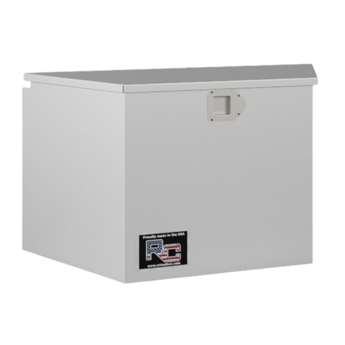 RC Industries T-Series Trailer Tongue Box 30x14x14 14 GA Steel Gloss White Model TM301414.MDNW2