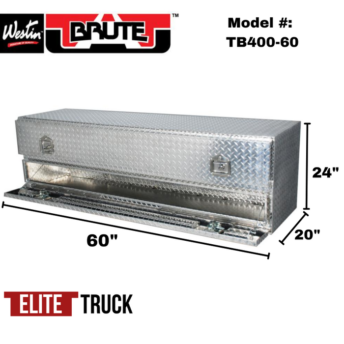 Brute 60" High Cap Stake Bed Contractor Topsider W/ Doors Model TB400-60