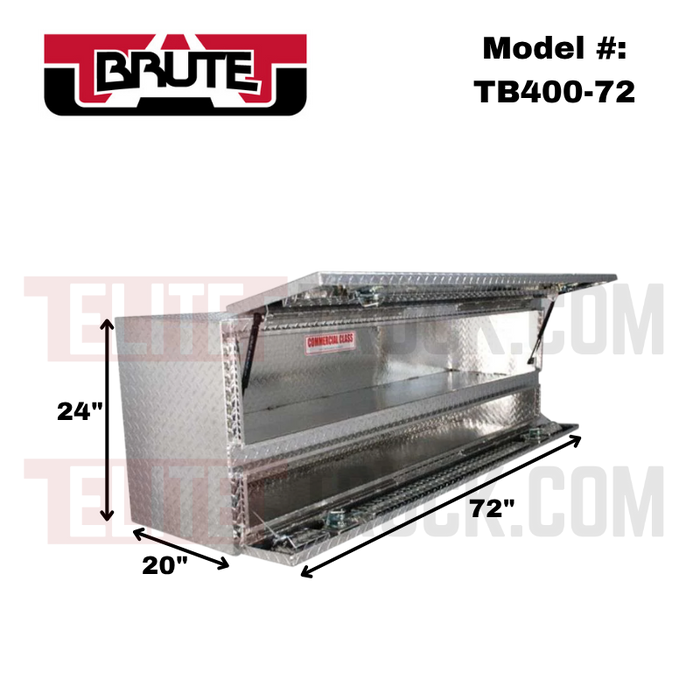 Brute 72" High Cap Stake Bed Contractor Topsider W/ Doors Model TB400-72