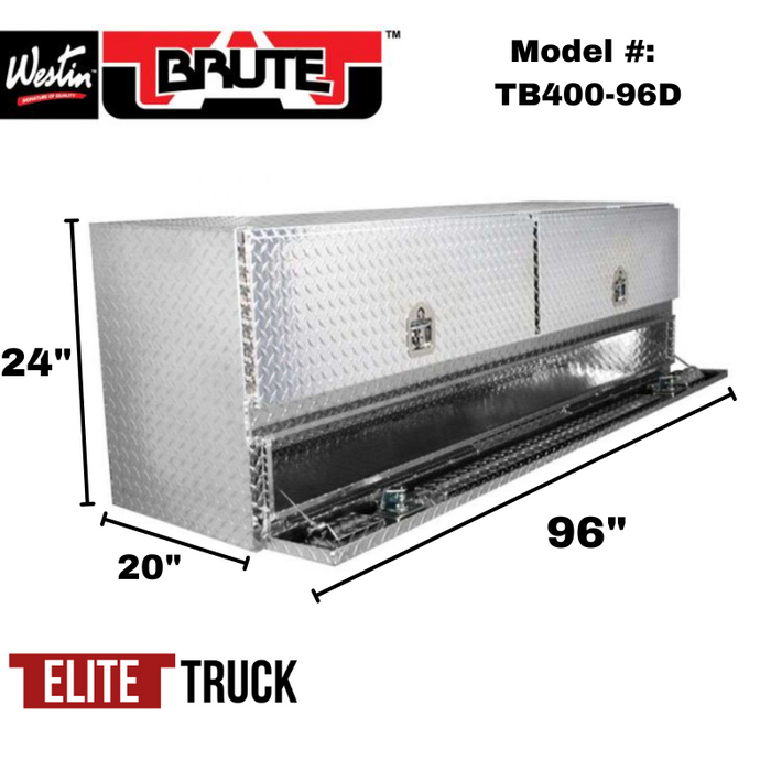 Brute 96" High Cap Stake Bed Contractor Topsider W/ Doors Model TB400-96D