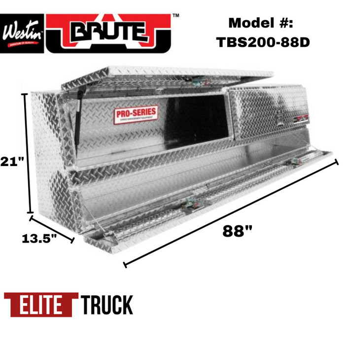 Brute 88" Contractor Topsider W/ Doors Model TBS200-88D