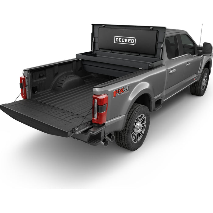 DECKED Full-Size Pickup Truck Tool Box Deep Tub Model - Black DTB2-BLK