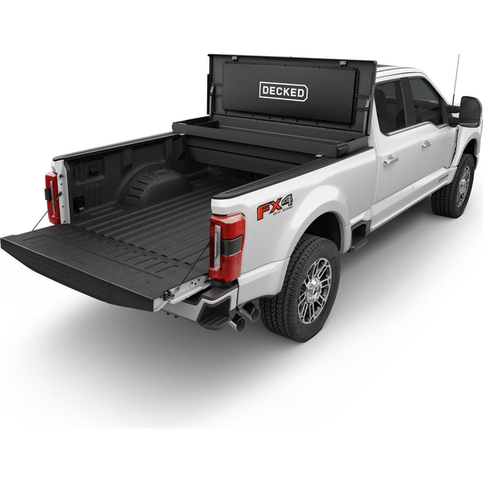 DECKED Full-Size Pickup Truck Tool Box Deep Tub Model - Black DTB2-BLK