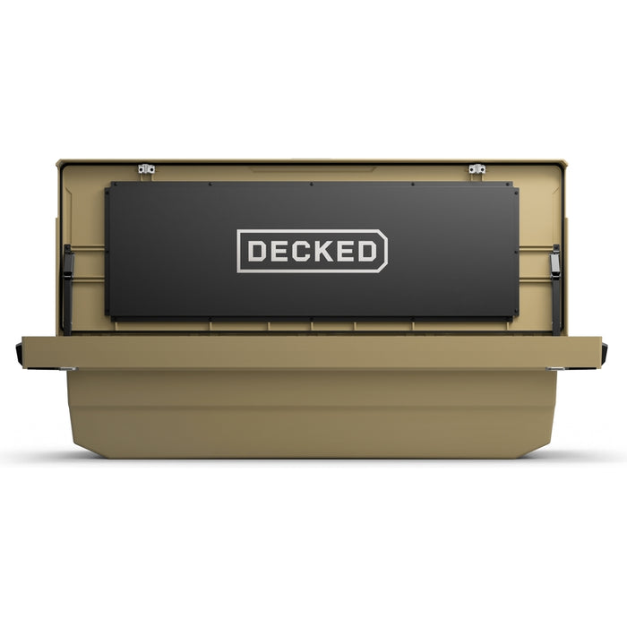DECKED Full-Size Pickup Truck Tool Box Tundra Bed Rail Model DTB2T22-TAN