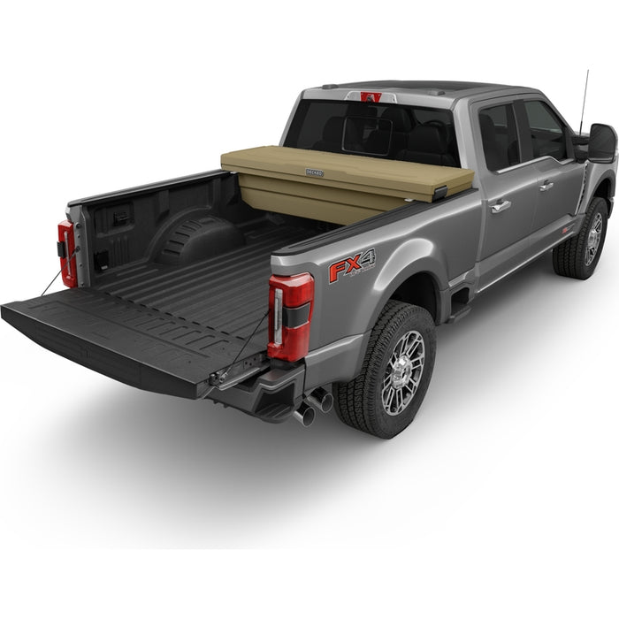 DECKED Full-Size Pickup Truck Tool Box Tundra Bed Rail Model DTB2T22-TAN