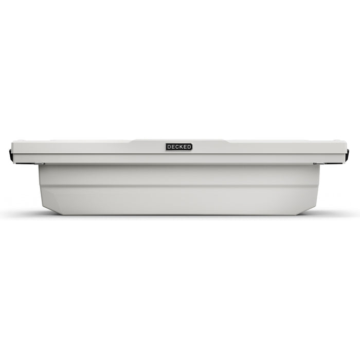 DECKED Full-Size Pickup Truck Tool Box Tundra Bed Rail Model DTB2T22-WHT