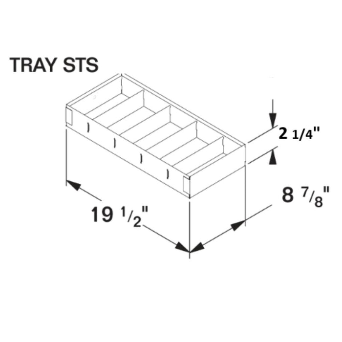 RKI Truck Box Tray For All S and STS Boxes Model TRAY STS