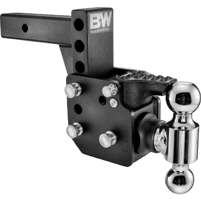 B&W Trailer Hitches Tow & Stow Pintle Adjustable Ball Mount Model TS10053B