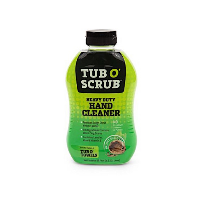 Tub O' Towels Tub O Scrub 18 oz Waterless Heavy Duty Hand Cleaner Model TS18