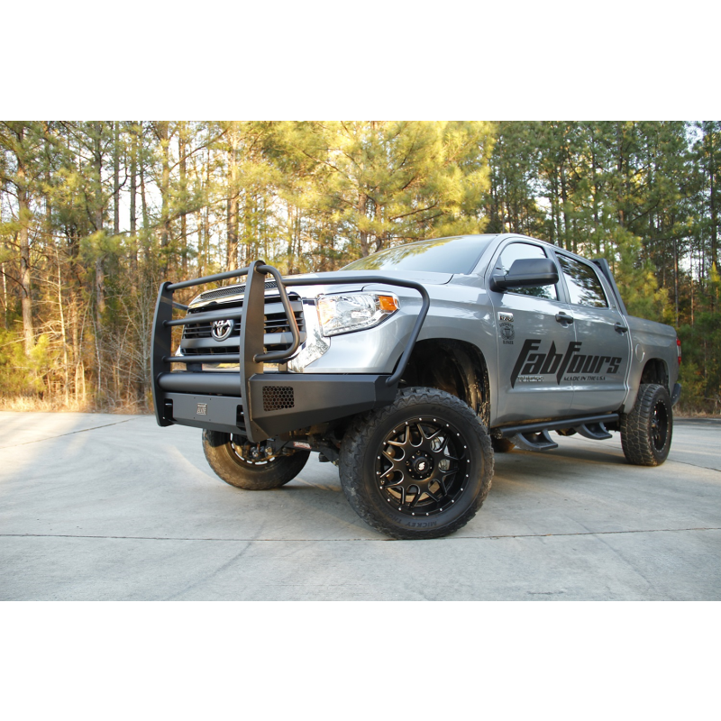 Fab Fours Elite Front Bumper w/ Grille Guard Model TT07-R1860-1 — Elite ...