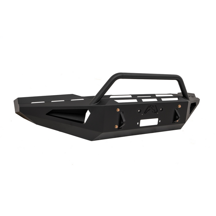 Fab Fours Red Steel Front Bumper w/ Pre Runner Guard Model TT07-RS1862-1
