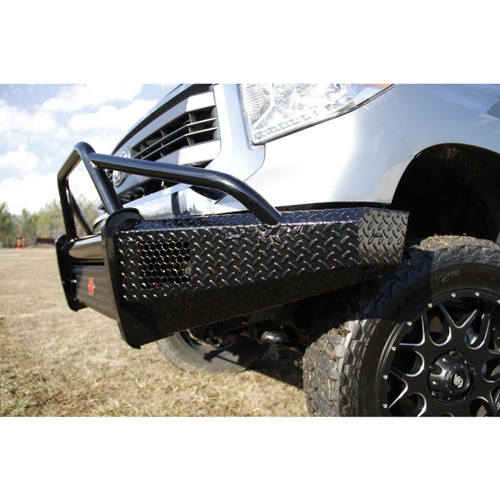 Fab Fours Black Steel Front Bumper w/ Pre Runner Guard Model TT14-K2862-1