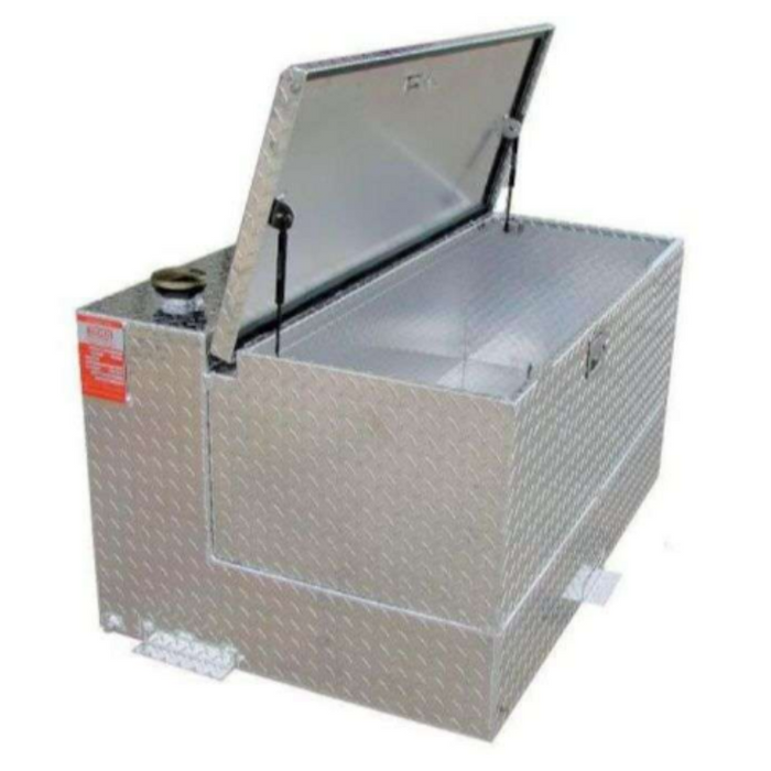 ATI 47 Gallon Transfer Tank/Toolbox Combo Bright Aluminum Model # TTL5 ...
