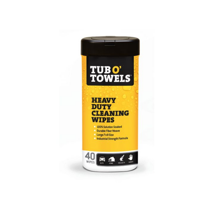 Tub O' Towels Tub O Towels 40 Count Heavy Duty Cleaning Wipes (9 Oz.) Model TW40