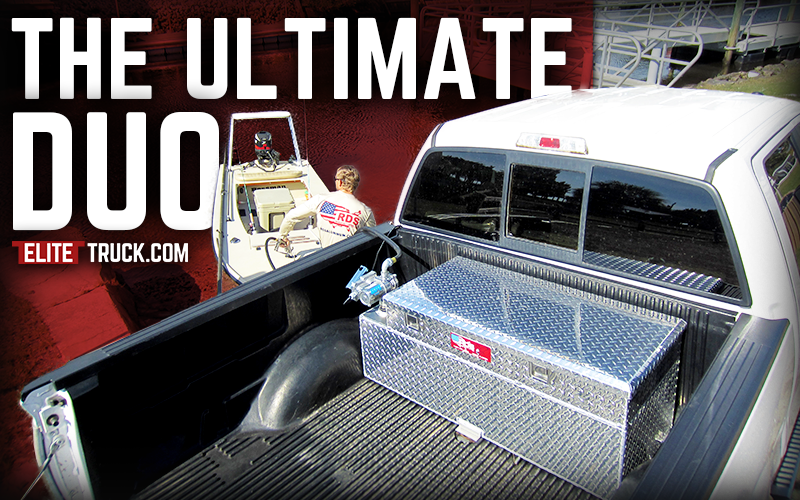 Combines Fuel Storage and Tool Security in One Space-Saving Unit