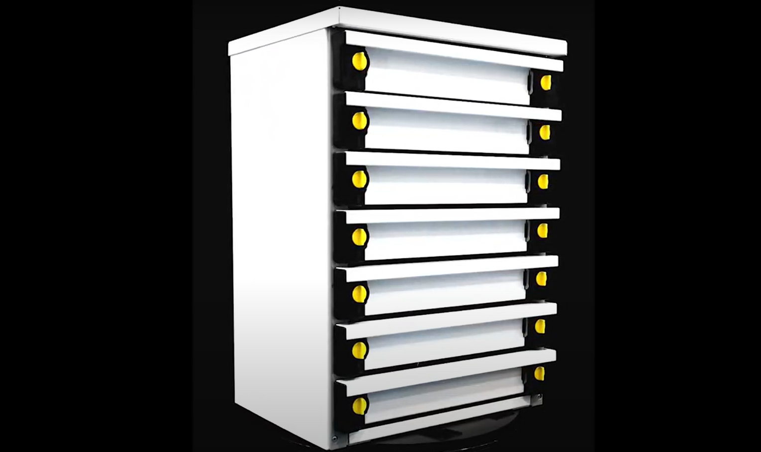 CTech MotionGlide 18w x 25h x 14d Drawer System - Seven 3-inch drawers ...
