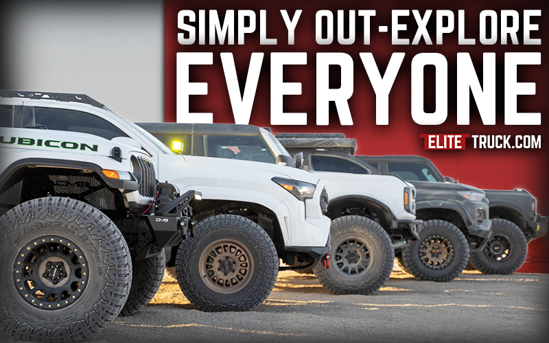 Built for Aggressive Off-Road Performance and Modern Styling