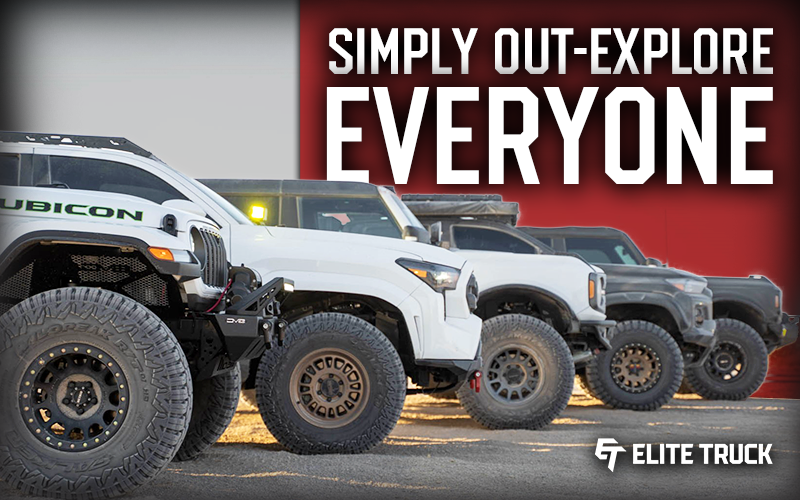 Built for Aggressive Off-Road Performance and Modern Styling