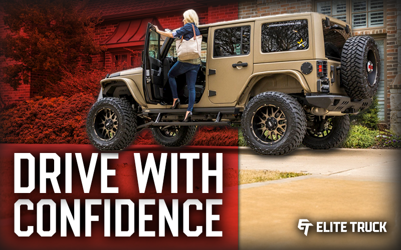 Heavy-Duty Construction Paired With Bold, Modern Styling for Trucks, SUVs, and Off-Road Builds
