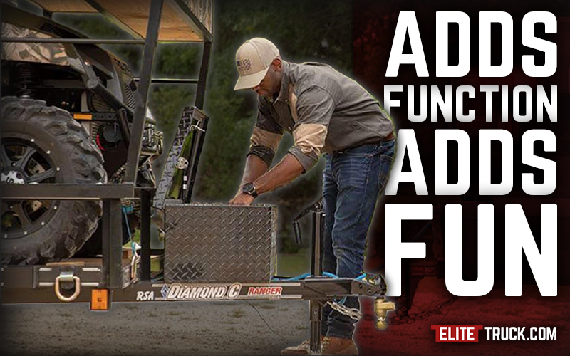 Rugged, Weather Resistant Storage for Trailer Essentials