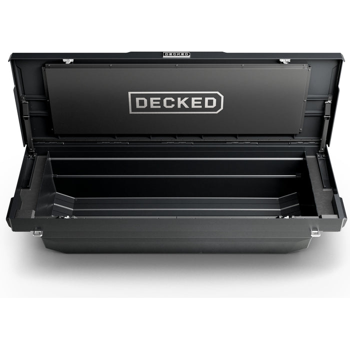 DECKED Full-Size Pickup Truck Tool Box Tundra Bed Rail Model DTB2T22-BLK
