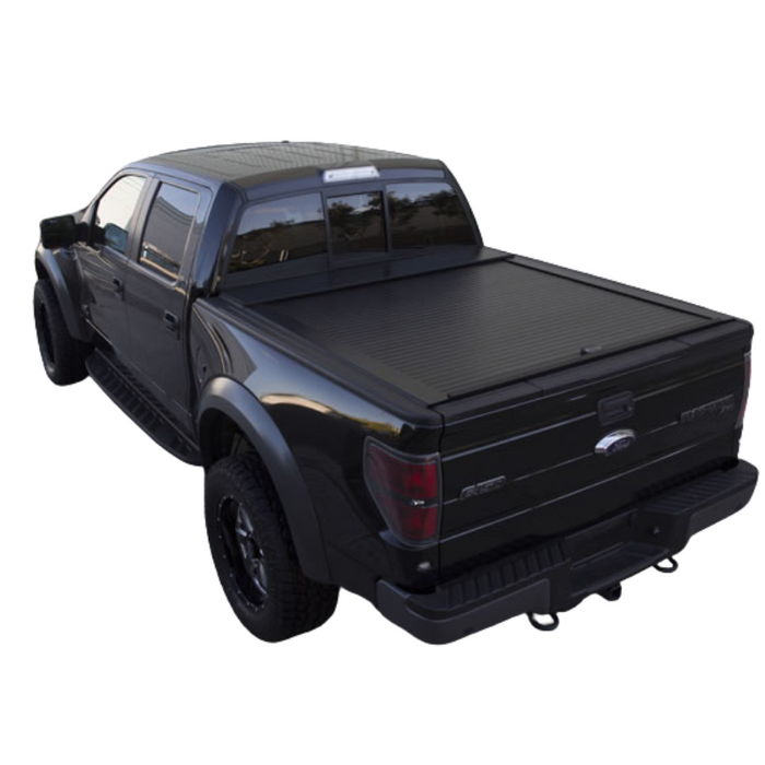 Truck Covers USA American Roll Cover - Hard Retractable Roll-up Tonneau Cover Model CR405MT