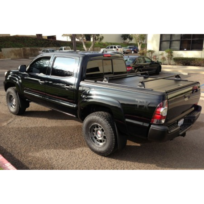 Truck Covers USA American Rack System Yakima Tracks w/Track Caps Pre-Installed on top of Cover Side Rails Model AX-500/501