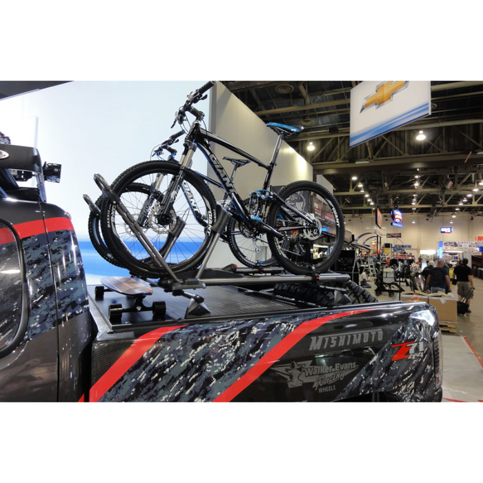 Truck Covers USA American Rack System Yakima Tracks w/Track Caps Pre-Installed on top of Cover Side Rails Model AX-500/501