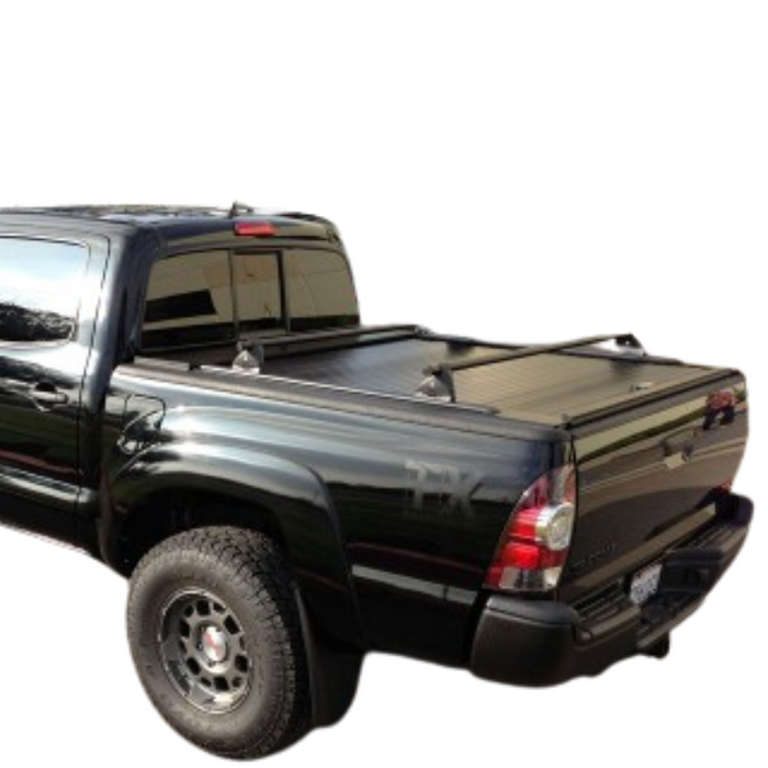 Truck Covers USA American Rack System Yakima Tracks w/Track Caps Pre-Installed on top of Cover Side Rails Model AX-500/501