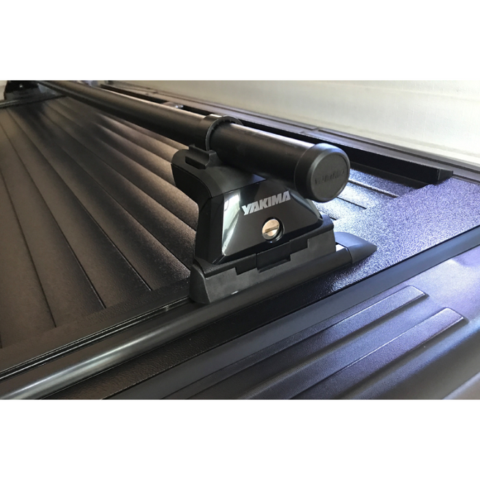 Truck Covers USA American Rack System Yakima Tracks w/Track Caps Pre-Installed on top of Cover Side Rails Model AX-500/501