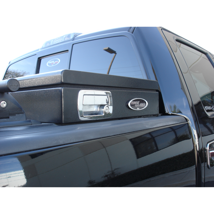 Truck Covers USA Chrome Handles - available upgrade on full size and junior American Work Covers Model AX-606