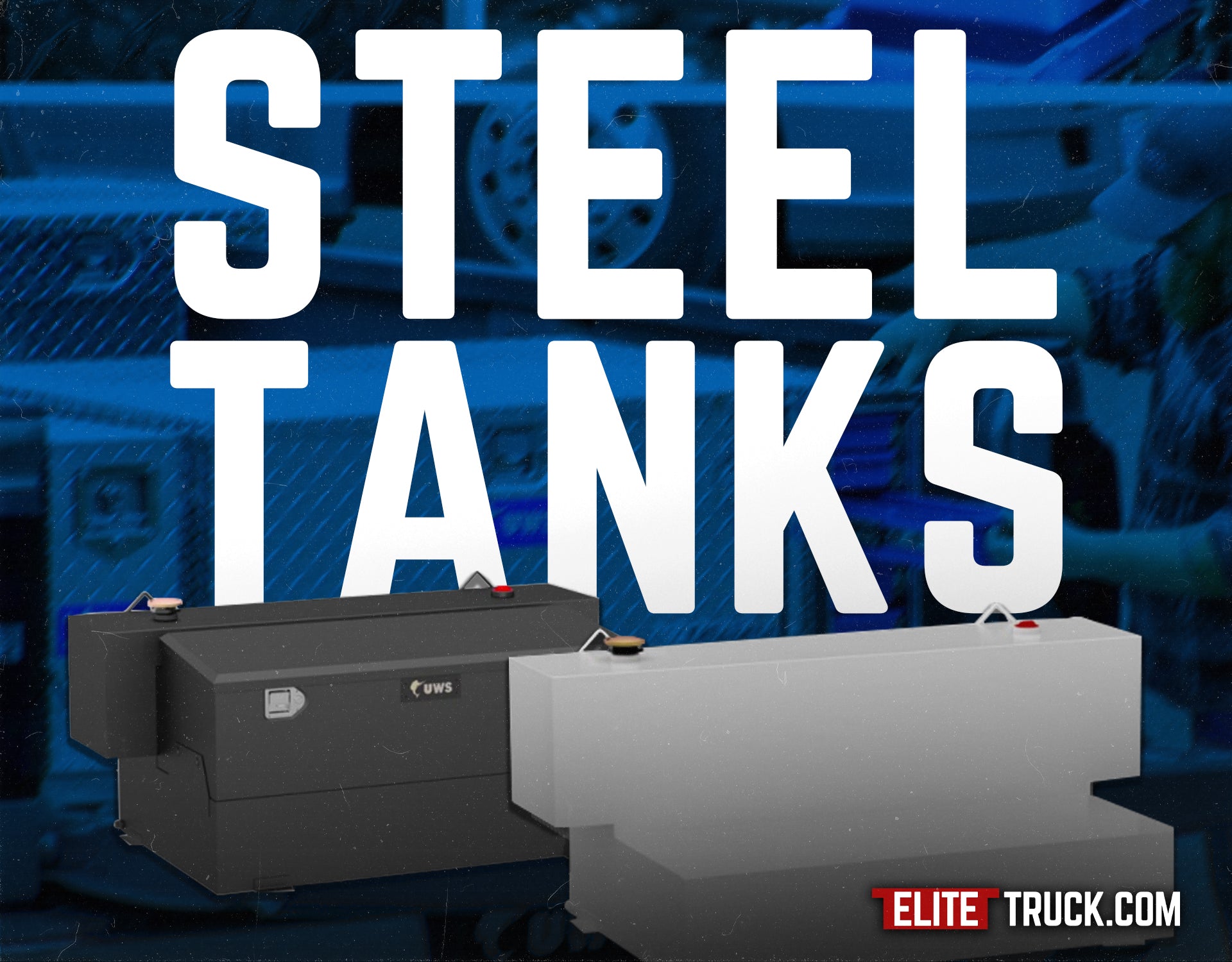 UWS Matte Black 75-Gallon Steel-Aluminum Combo Transfer Tank Model ST ...