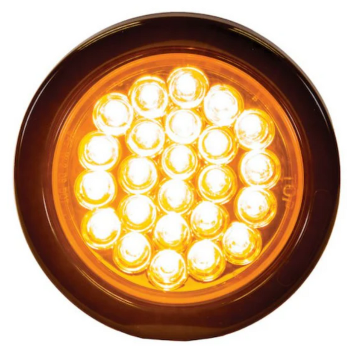 Buyers Products 4" Amber Round Recessed Strobe Light Model SL40AR