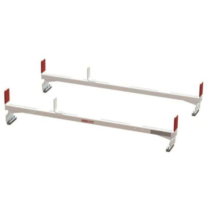 Weather Guard All-Purpose Van Rack Aluminum Compact 2 Cross Members 60In Model 218-3-03