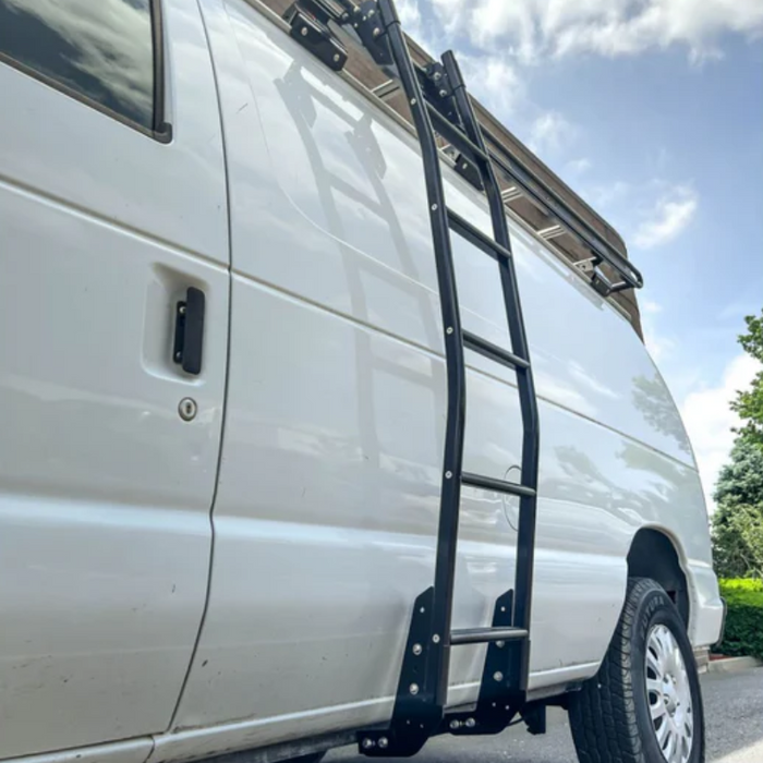 Nv200 Tool Rack Vantech 67″ 2.1 Series Black Angled Side Access Ladder For Cargo Rack ...