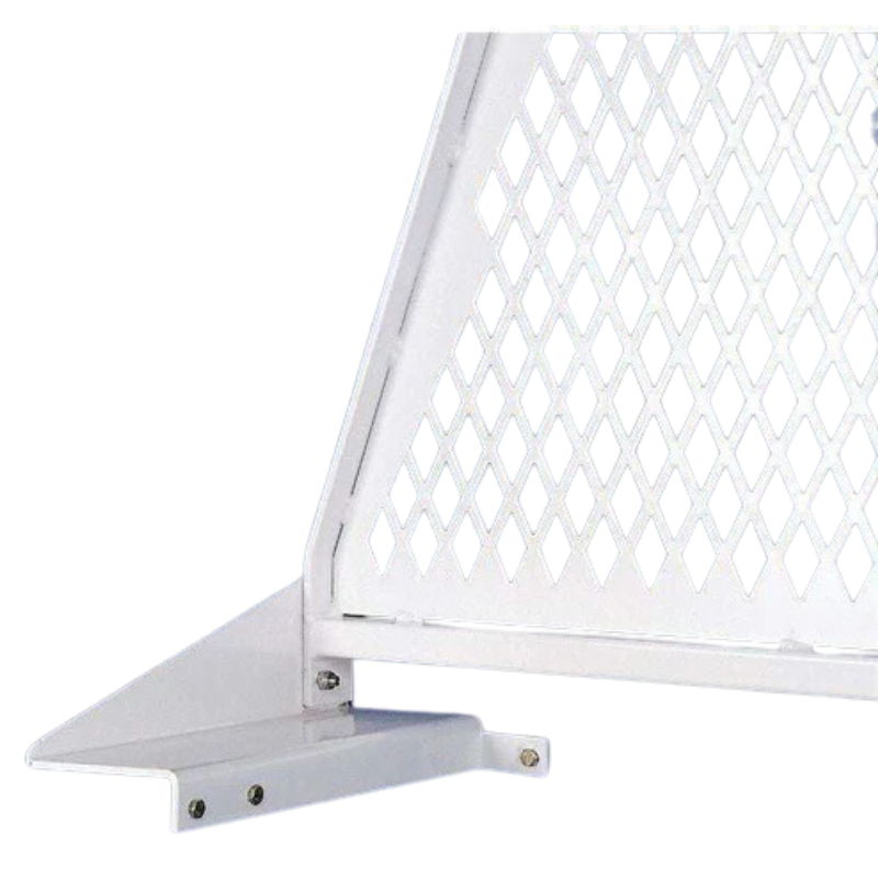 Weather Guard Cab Protector Mounting Kit 62.0In-62.5In White Steel Mod ...