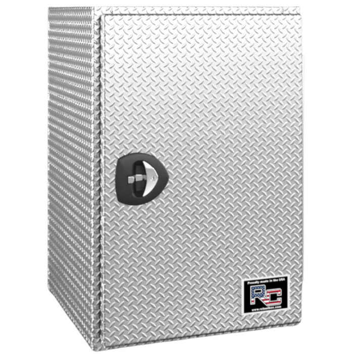 RC Industries Tank Storage Box Side Swinging Door 24x60x18 .125 Diamond Tread Aluminum Curbside Model VU246018.UTBC